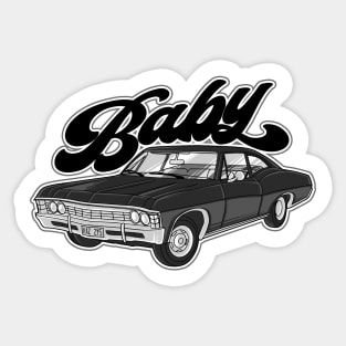 Dean's Baby Sticker